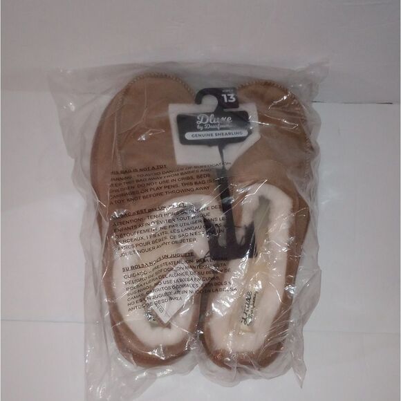 🆕👞Dluxe by Dearfoams -  Men's Moc Toe Clog Slippers Moi Black - Picture 6 of 7